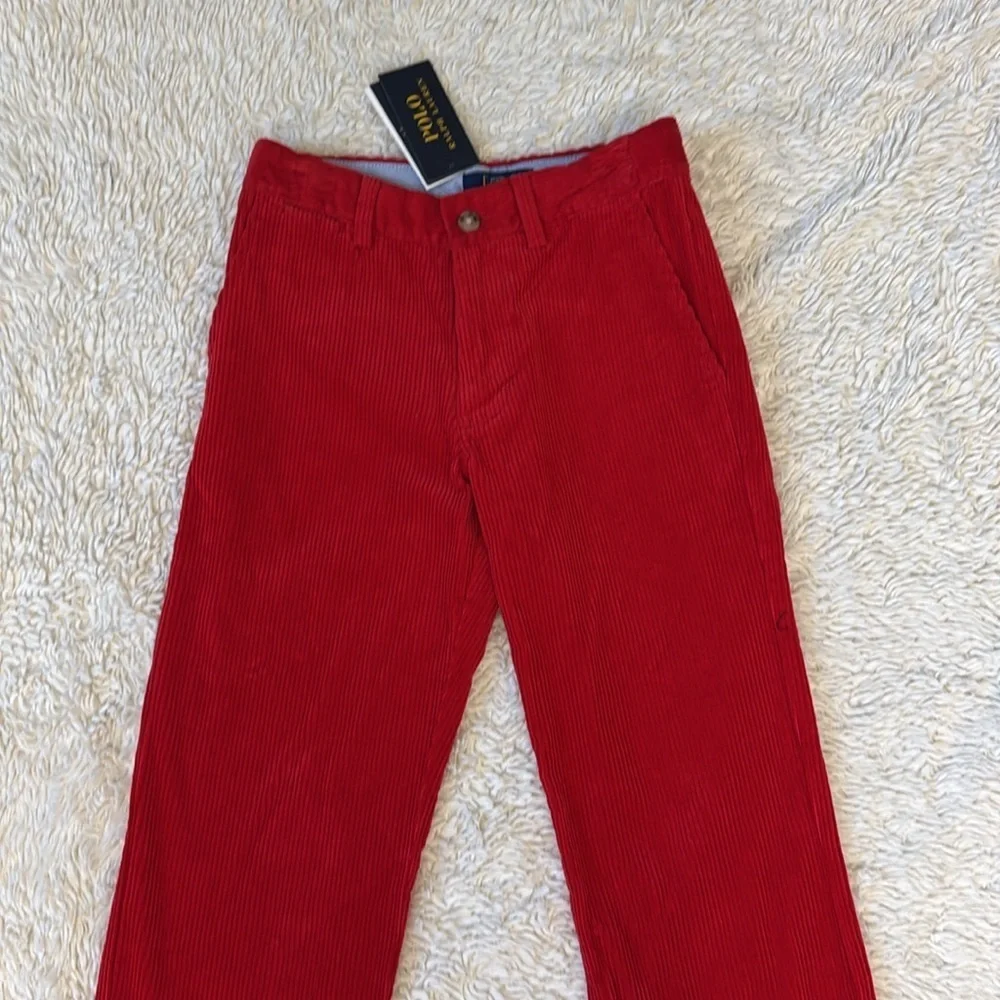 NWT Polo Ralph Lauren Straight Fit Corduroy Pants for boys size 10
